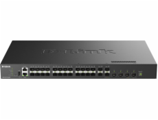 D-Link DXS-3410-32SY/E 10G Layer 3 Stackable Managed Switch, 28x 10G SFP+, 4x 25G SFP28