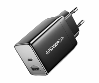 Essager ECT45W-LJB01-Z 45W C+A Charger (black)