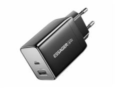 Essager ECT45W-LJB01-Z 45W C+A Charger (black)