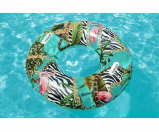 Nafukovací kruh 114cm Floral Fantasy Swim Ring