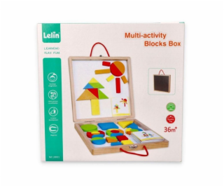 Magnetická hračka Lelin Multi Activity Blocks Blox