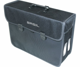 Basil Single city bag 17L, montáž na háček, černá (BAS-17...