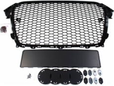 MTuning_F GRILL AUDI A4 B8 RS-STYLE BRIGHT BLACK (12-15) PDC