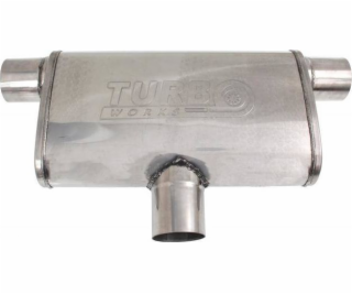 TurboWorks_D Střední zadní tlumič 70mm TurboWorks LT 409SS