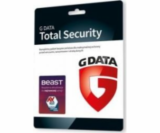 Karta Gdata Total Security Card pro 3 zařízení na 12 měsí...