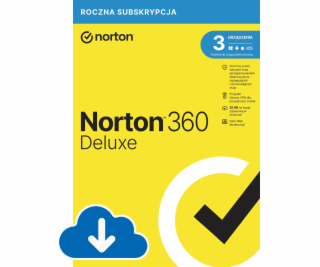 Norton 360 Deluxe pro 3 zařízení na 36 měsíců (21441561)