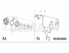 Bruska Dedra DEDRA ROTOR