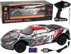 Sportovní auto LeanToys R/C 1:8 šedobílé