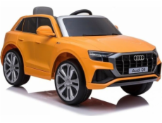  sportovní auto na baterie Audi Q8 JJ2066 žluté lakované