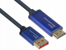 AV adaptér Alcasa Alcasa 4860-SF050B kabelový adaptér 5 m DisplayPort HDMI modrý