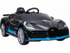  sportovní vůz Bugatti Divo s černým lakem na baterie