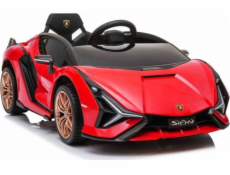  sportovní auto s baterií Lamborghini Sian Red