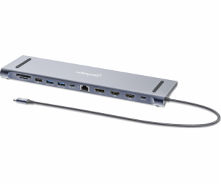 AV adaptér Manhattan MANHATTAN Dockingstation 12-in-1 4K ...