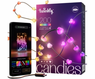 Twinkly Candies LED osvětlení pro vánoční stromek TWKH200...