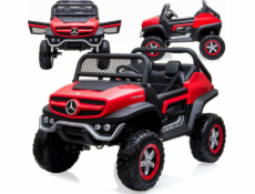 Lean Sport Car na baterie Mercedes Unimog Red