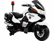 LeanToys Motorová policie na baterie HZB118 bílá