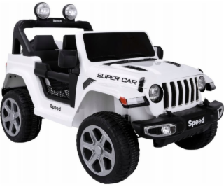 Vozidlo na baterie Lean Cars FT-938 White 4x4