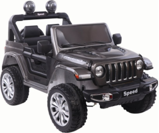 Vozidlo na baterie Lean Cars FT-938 Silver Painted 4x4