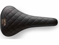 Sedlo Selle Italia SELLA ITALIA TURBO BONNIE Fec Alloy 7, kůže černá 367g (NOVÉ)