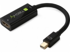 Techly DisplayPort Mini - HDMI AV adaptér černý (IADAP MDP-HDMIF8K)