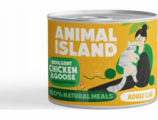 ANIMAL ISLAND Chicken and goose - wet cat food - 200g