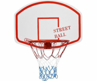 Basketbalová deska Kimet Kimet Street Ball + bílá a červe...