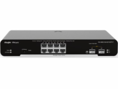 Ruijie Networks RG-NBS3100-8GT2SFP síťový přepínač Spravovaný L2 Gigabit Ethernet (10/100/1000) Napájení přes Ethernet (PoE) Černá