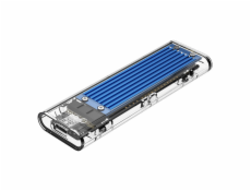 Orico Enclosure SSD M.2 , NVME, USB-C 3.1 Gen.2, 10Gbps (blue)