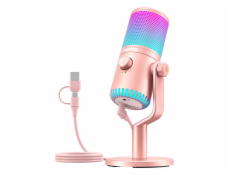 Maono DM30RGB Microphone Pink