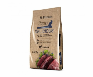 FITMIN Cat Purity Delicious - suché krmivo pro kočky - 1,5kg