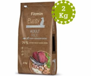 FITMIN Purity Rice Adult Fish&Venison 2 kg Na ryby