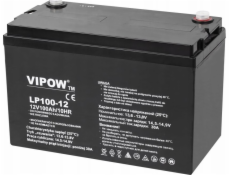 VIPOW gelová baterie 12V 100Ah