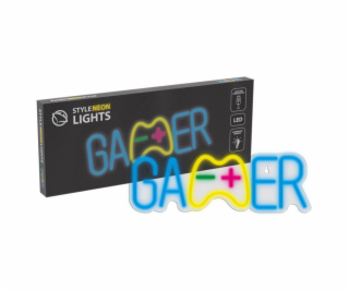 MANTA GAMER, LED Neon plexi dekorácia