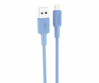 Foneng X100 USB-A to Lightning cable 2.4A, 1.2m (blue)