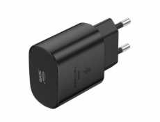 Foneng EU51 USB-C 25W mains charger + USB-C - Lightning cable (black)