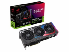 BAZAR - ASUS VGA NVIDIA GeForce RTX 4070 SUPER ROG STRIX 12G, 12G GDDR6X, 3xDP, 2xHDMI - Poškozený obal (Komplet)