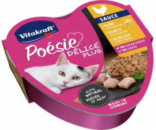 VITAKRAFT POESIE DELICE kuře - vlhké krmivo pro kočky - 85 g