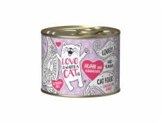 LOVE IS WHERE A CAT IS®  Chicken with rabbit - mokré krmivo pro kočky - 200g