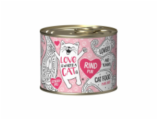 LOVE IS WHERE A CAT IS®  Beef - mokré krmivo pro kočky - 200g