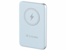 VERBATIM Powerbanka Charge  n  Go, Magnetická, 10000 mAh, USB-C, Modrá