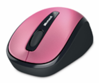 Microsoft Wireless Mobile Mouse 3500-Dragon Pink