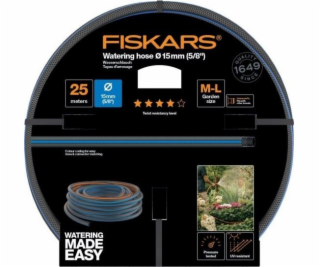 Fiskars zahradní hadice Q4, 15mm 5/8   25m (1027098)