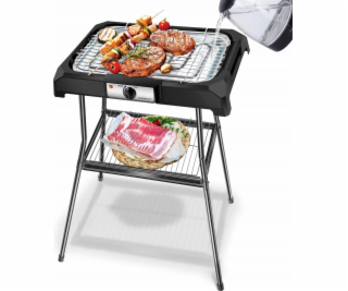 Aigostar Elektrický gril BBQ se stojanem 2000W VDE/Lava Pro