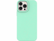 Pouzdro Hurtel Eco Case iPhone 14 Plus, silikon, rozložitelný kryt, mátově zelené