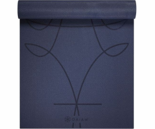 Gaiam Yoga Mat Gaiam Aligment Ink 6 mm 64015, Velikost: N/A