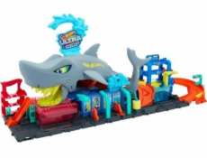 Hot Wheels Hot Wheels City Ultimate Shark Car Wash Building