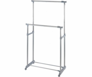 Wenko Twin Bars ramínko na šaty 65-163 x 98-168 cm chromo...