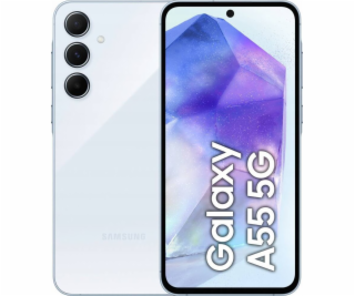 Smartphone Samsung Galaxy A55 5G 8/128 GB modrý – úžasný ...