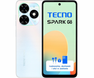 Smartphone Tecno Spark Go 2024 4/64GB bílý (BG6_64+4_MW)