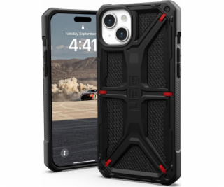 Pouzdro UAG  Monarch pro iPhone 15 Plus - černý kevlar